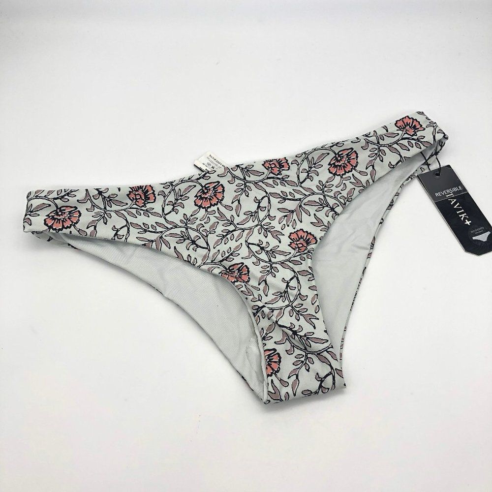 New Tavik Blue & Pink Floral Bottoms - Size M